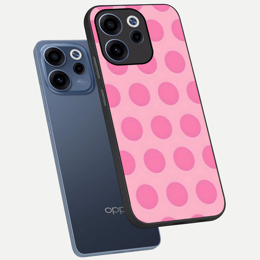  Sweet Dot Dreams phone case For Oppo Reno 15c showing premium glass back cover with detailed artwork