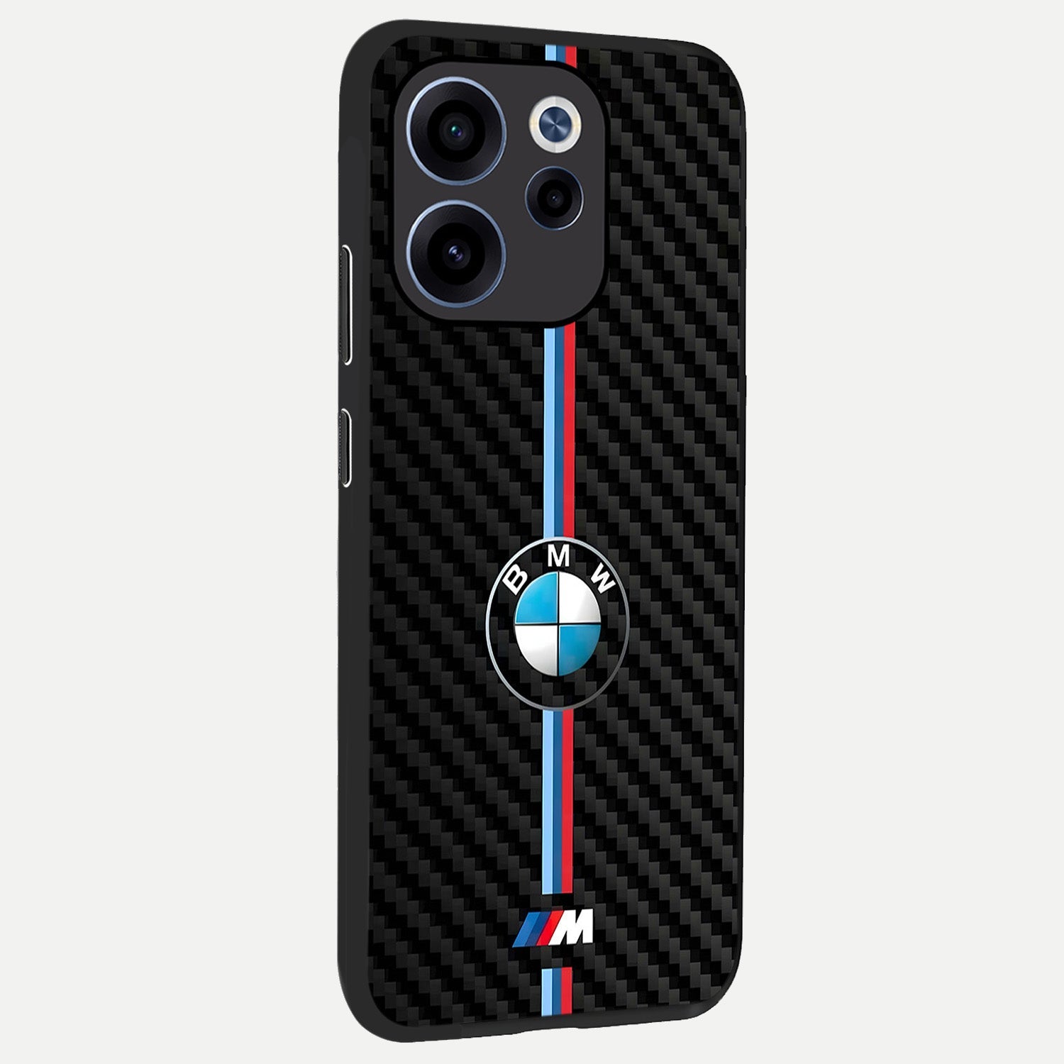  BMW Pattern back cover For Oppo Reno 15c slim fit glass case with vibrant aesthetic design