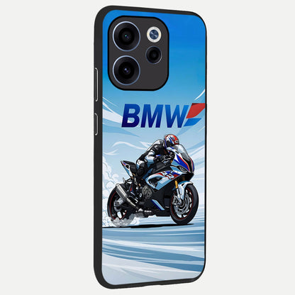  BMW Power Drift back cover For Oppo Reno 15c slim fit glass case with vibrant aesthetic design