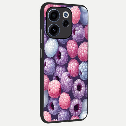  Berry Candy Pop back cover For Oppo Reno 15c slim fit glass case with vibrant aesthetic design