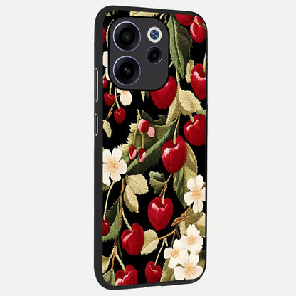  Blooming Spendor Bird back cover For Oppo Reno 15c slim fit glass case with vibrant aesthetic design