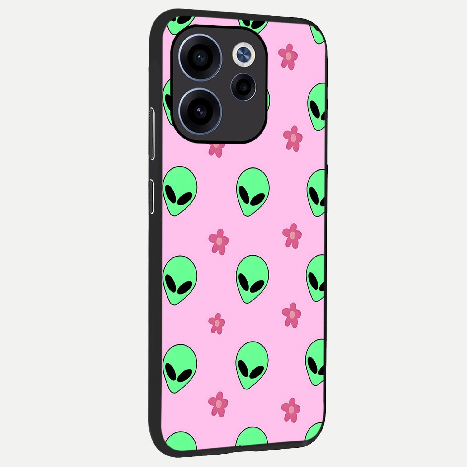  Cosmic Cute Crush back cover For Oppo Reno 15c slim fit glass case with vibrant aesthetic design