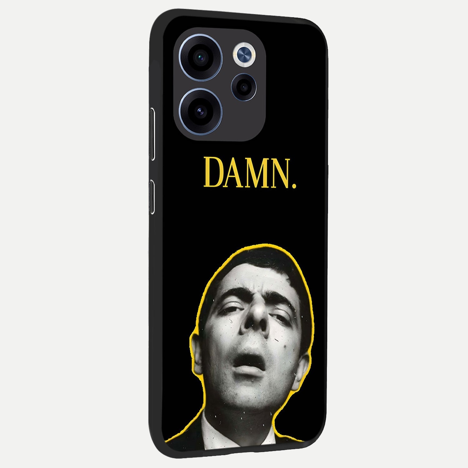  Mr Bean Damn back cover For Oppo Reno 15c slim fit glass case with vibrant aesthetic design