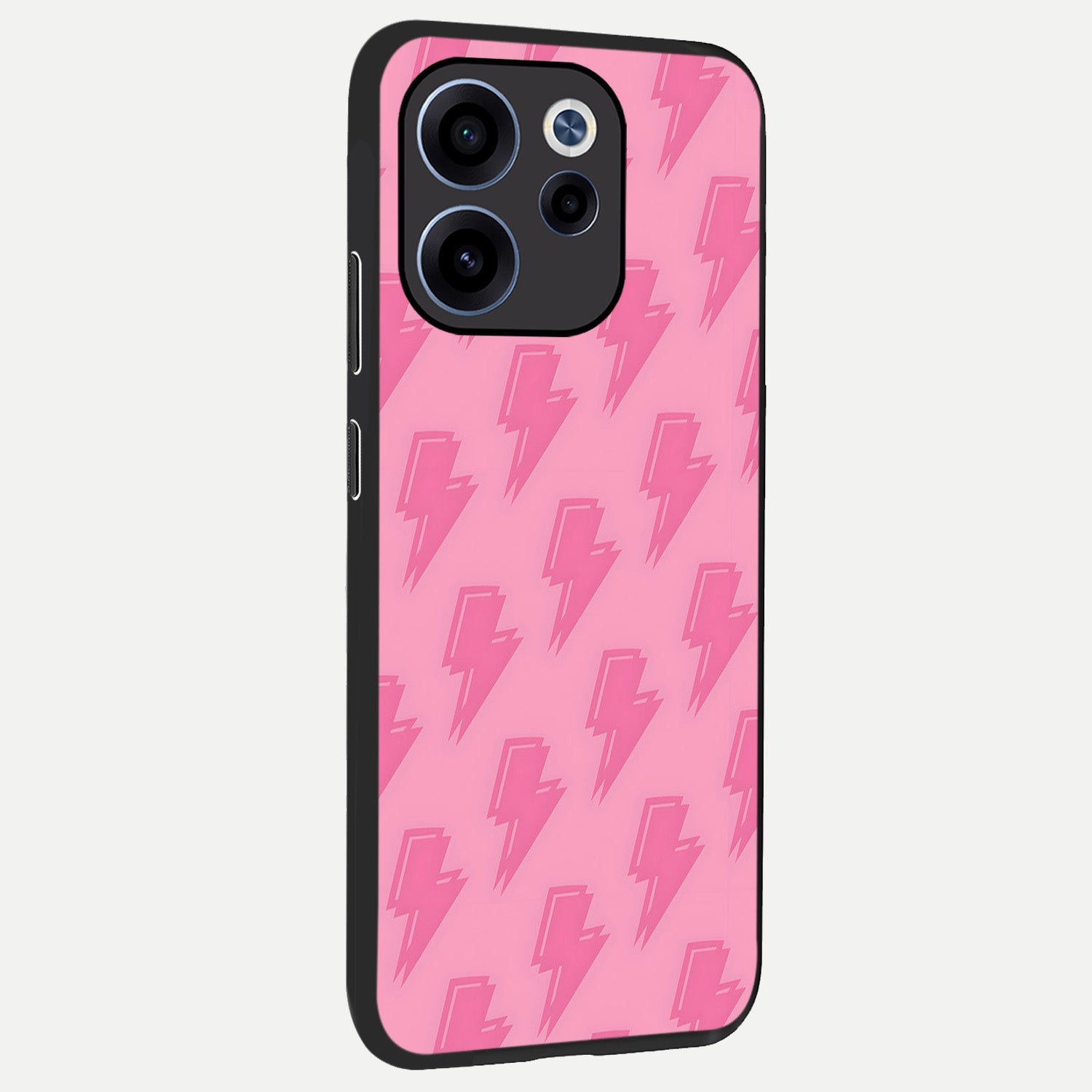  Pink Moo Magic back cover For Oppo Reno 15c slim fit glass case with vibrant aesthetic design