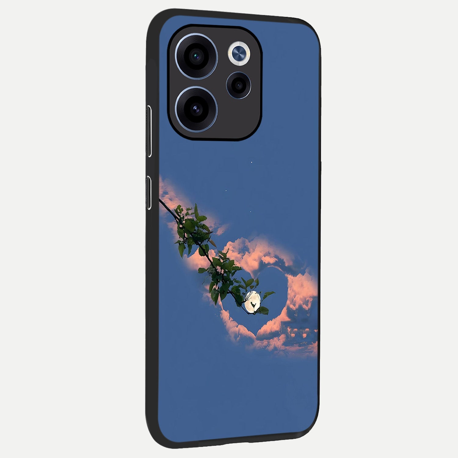  Sky Under Tree back cover For Oppo Reno 15c slim fit glass case with vibrant aesthetic design