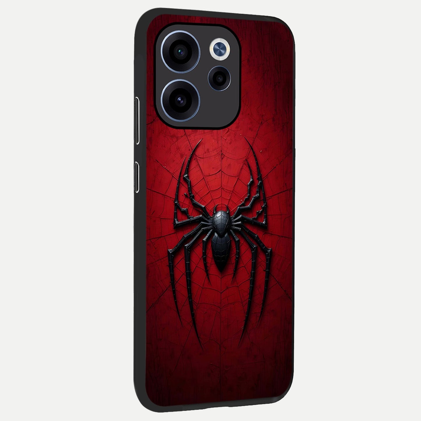  Superhero Web Emblem back cover For Oppo Reno 15c slim fit glass case with vibrant aesthetic design