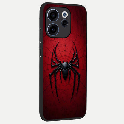  Superhero Web Emblem back cover For Oppo Reno 15c slim fit glass case with vibrant aesthetic design