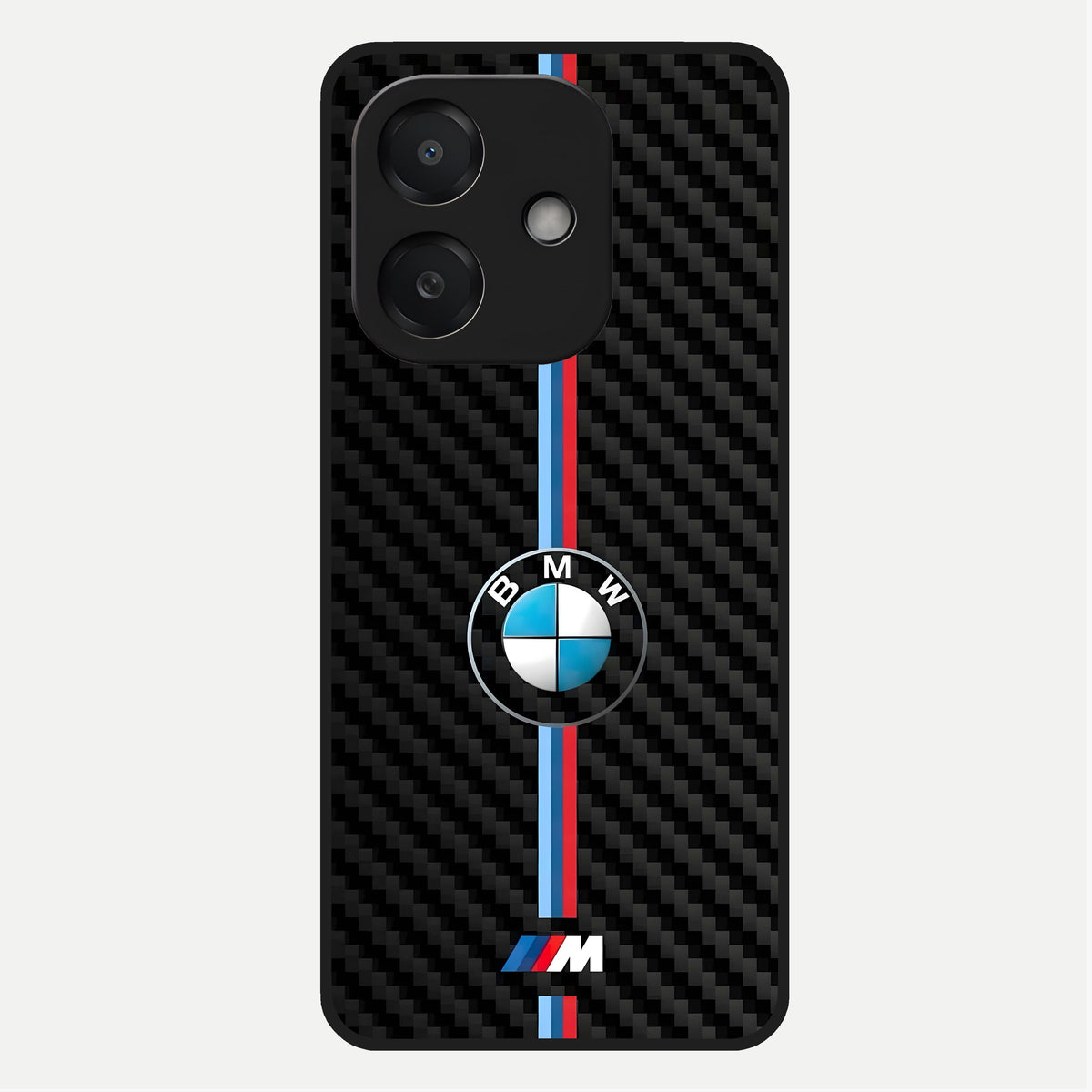  BMW Pattern Glass Case For Oppo A3x 5G back cover – full design glossy printed glass finish
