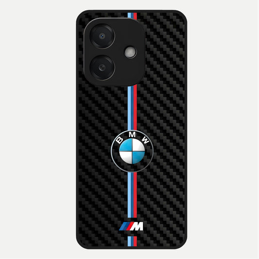  BMW Pattern Glass Case For Oppo A3x 5G back cover – full design glossy printed glass finish