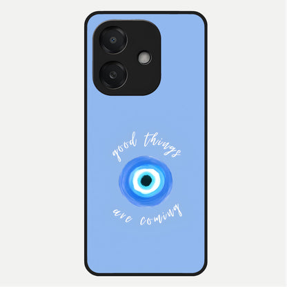  Bright Future Ahead Glass Case For Oppo A3x 5G back cover – full design glossy printed glass finish