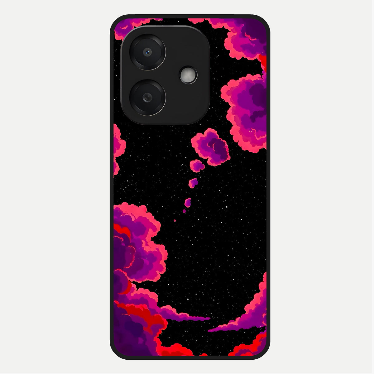  Galaxy Dream Frame Glass Case For Oppo A3x 5G back cover – full design glossy printed glass finish