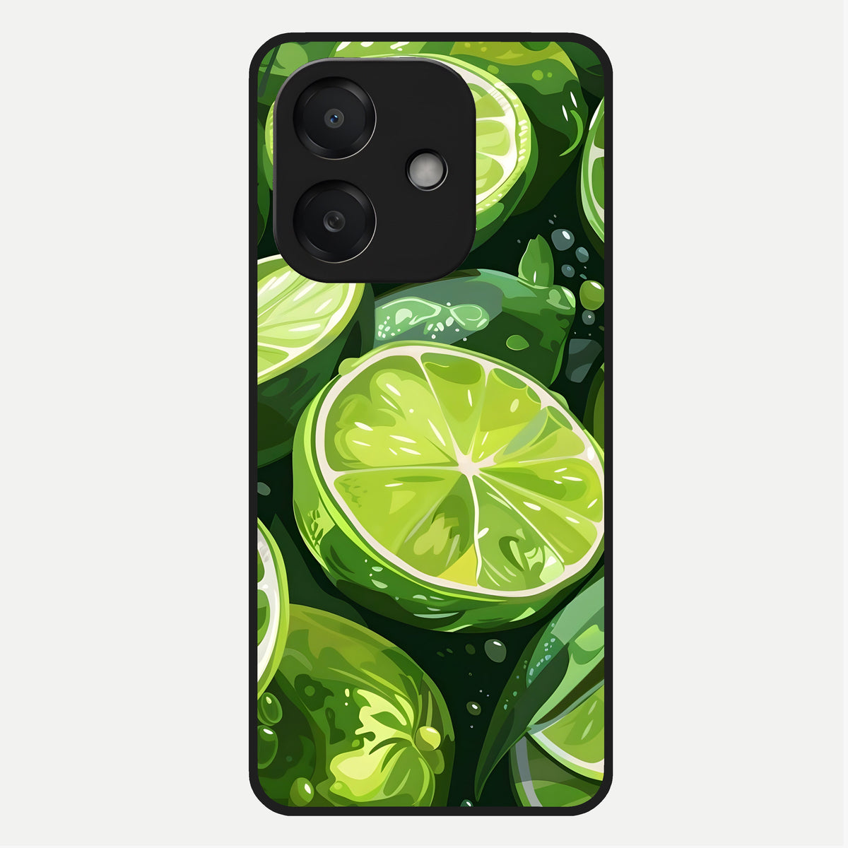  Green Kawasaki Glass Case For Oppo A3x 5G back cover – full design glossy printed glass finish