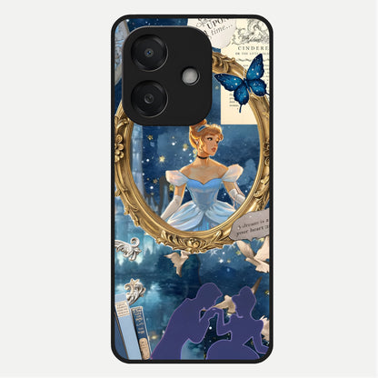  Midnight Queen Glass Case For Oppo A3x 5G back cover – full design glossy printed glass finish