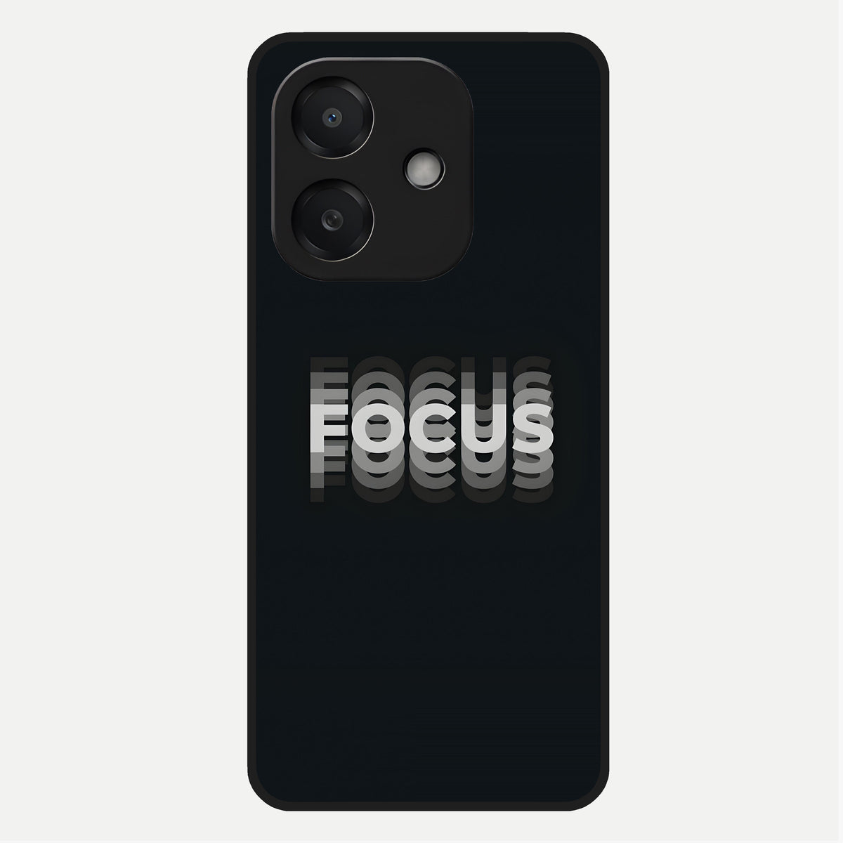  Mono Focus Vision Glass Case For Oppo A3x 5G back cover – full design glossy printed glass finish
