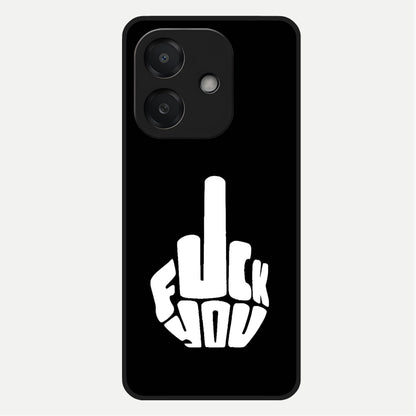  Rebel Mode On Glass Case For Oppo A3x 5G back cover – full design glossy printed glass finish