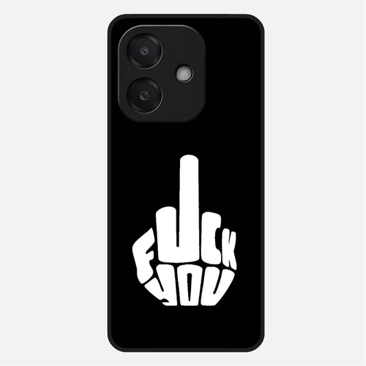  Rebel Mode On Glass Case For Oppo A3x 5G back cover – full design glossy printed glass finish
