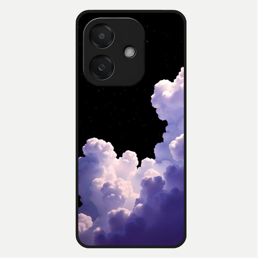  Starlit Night Whispers Glass Case For Oppo A3x 5G back cover – full design glossy printed glass finish