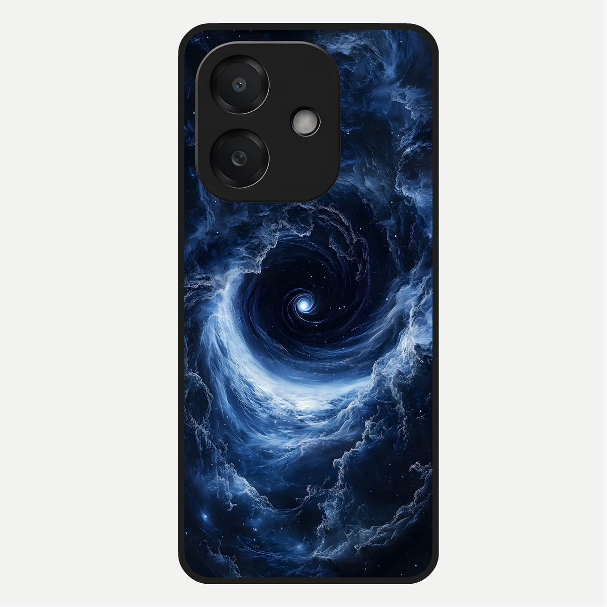  Stunning Galaxy Glass Case For Oppo A3x 5G back cover – full design glossy printed glass finish