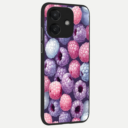  Berry Candy Pop back cover For Oppo A3x 5G slim fit glass case with vibrant aesthetic design
