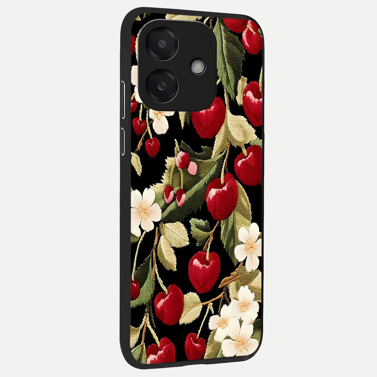  Blooming Spendor Bird back cover For Oppo A3x 5G slim fit glass case with vibrant aesthetic design