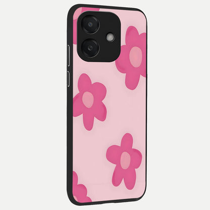  Candy Bloom Dreams back cover For Oppo A3x 5G slim fit glass case with vibrant aesthetic design