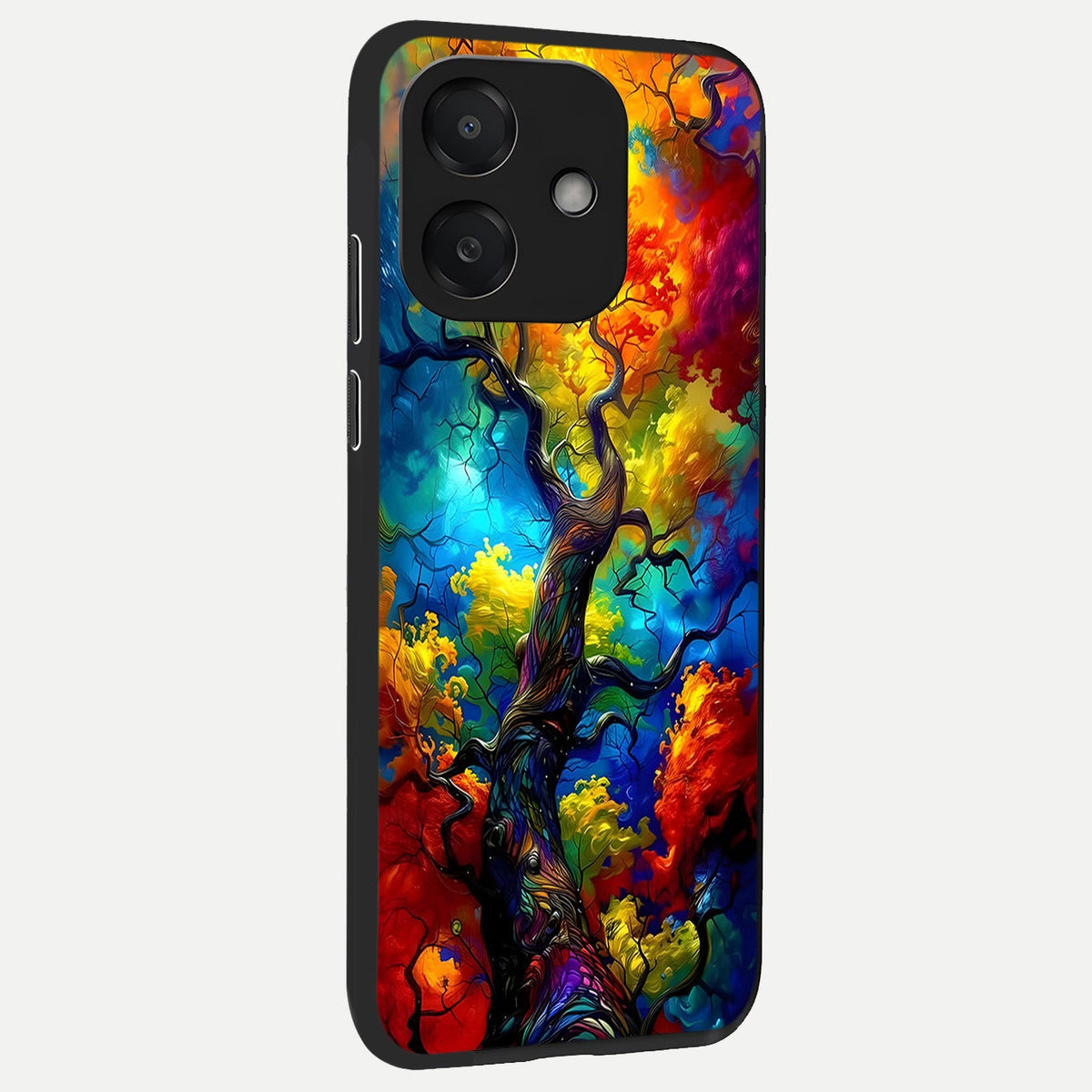  Colorful Soda Bottles back cover For Oppo A3x 5G slim fit glass case with vibrant aesthetic design