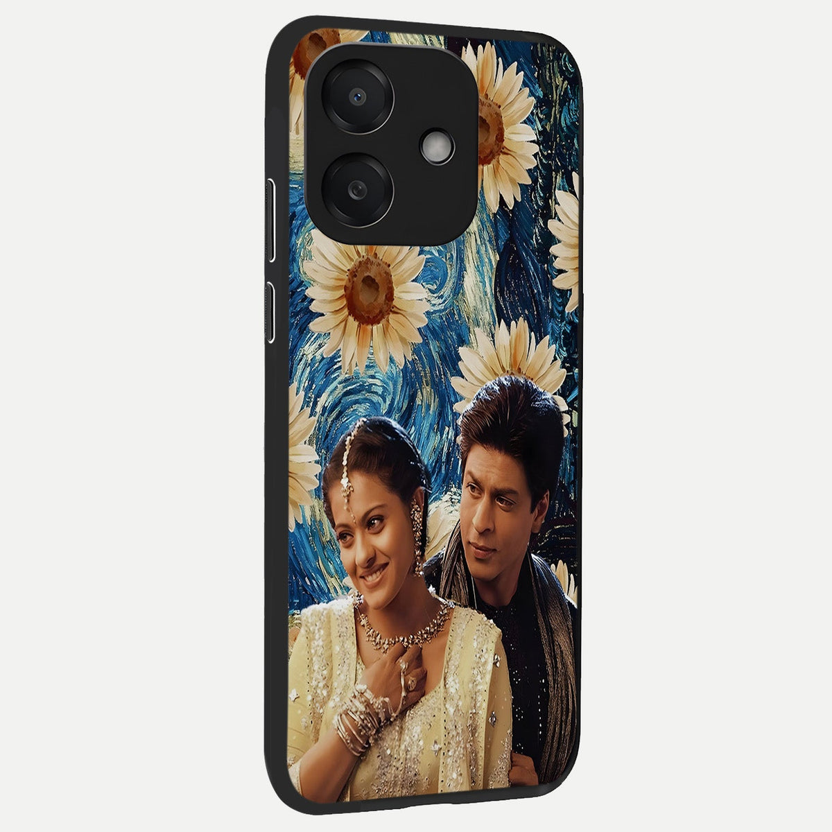 Eternal Love Story back cover For Oppo A3x 5G slim fit glass case with vibrant aesthetic design