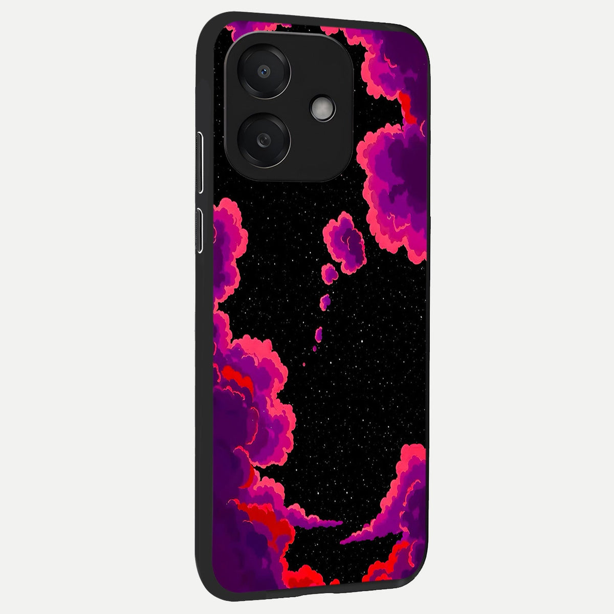  Galaxy Dream Frame back cover For Oppo A3x 5G slim fit glass case with vibrant aesthetic design
