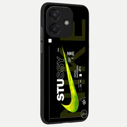 Neon Street Edition back cover For Oppo A3x 5G slim fit glass case with vibrant aesthetic design
