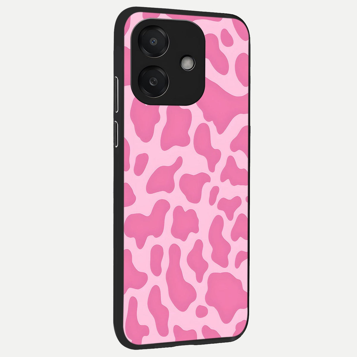  Pinkish Scenery back cover For Oppo A3x 5G slim fit glass case with vibrant aesthetic design