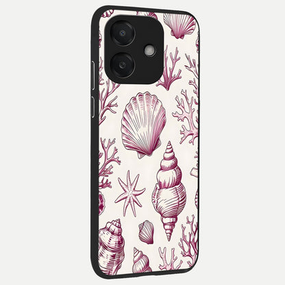  Pink Power Sparks back cover For Oppo A3x 5G slim fit glass case with vibrant aesthetic design