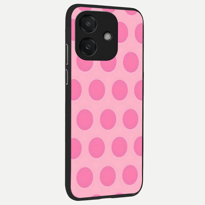  Sweet Dot Dreams back cover For Oppo A3x 5G slim fit glass case with vibrant aesthetic design