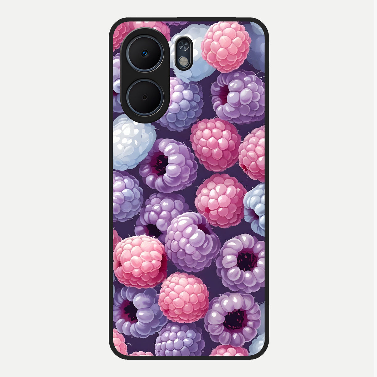  Berry Candy Pop Glass Case For Oppo A5x 5G back cover – full design glossy printed glass finish