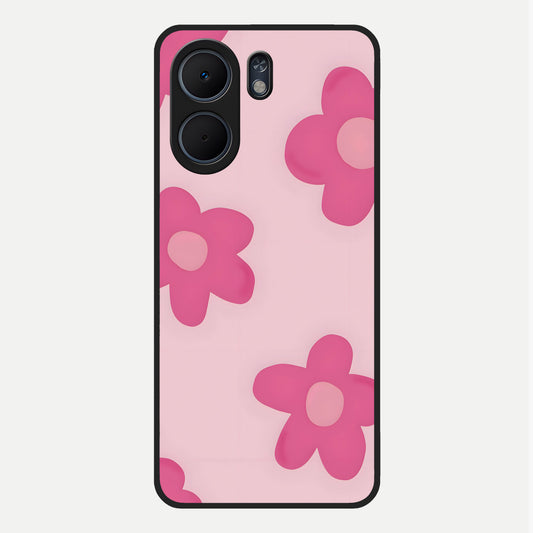  Candy Bloom Dreams Glass Case For Oppo A5x 5G back cover – full design glossy printed glass finish