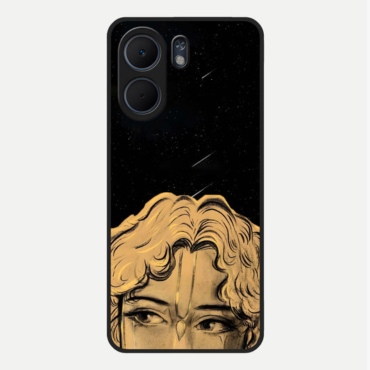 Celestial Gods Plan Glass Case For Oppo A5x 5G back cover – full design glossy printed glass finish