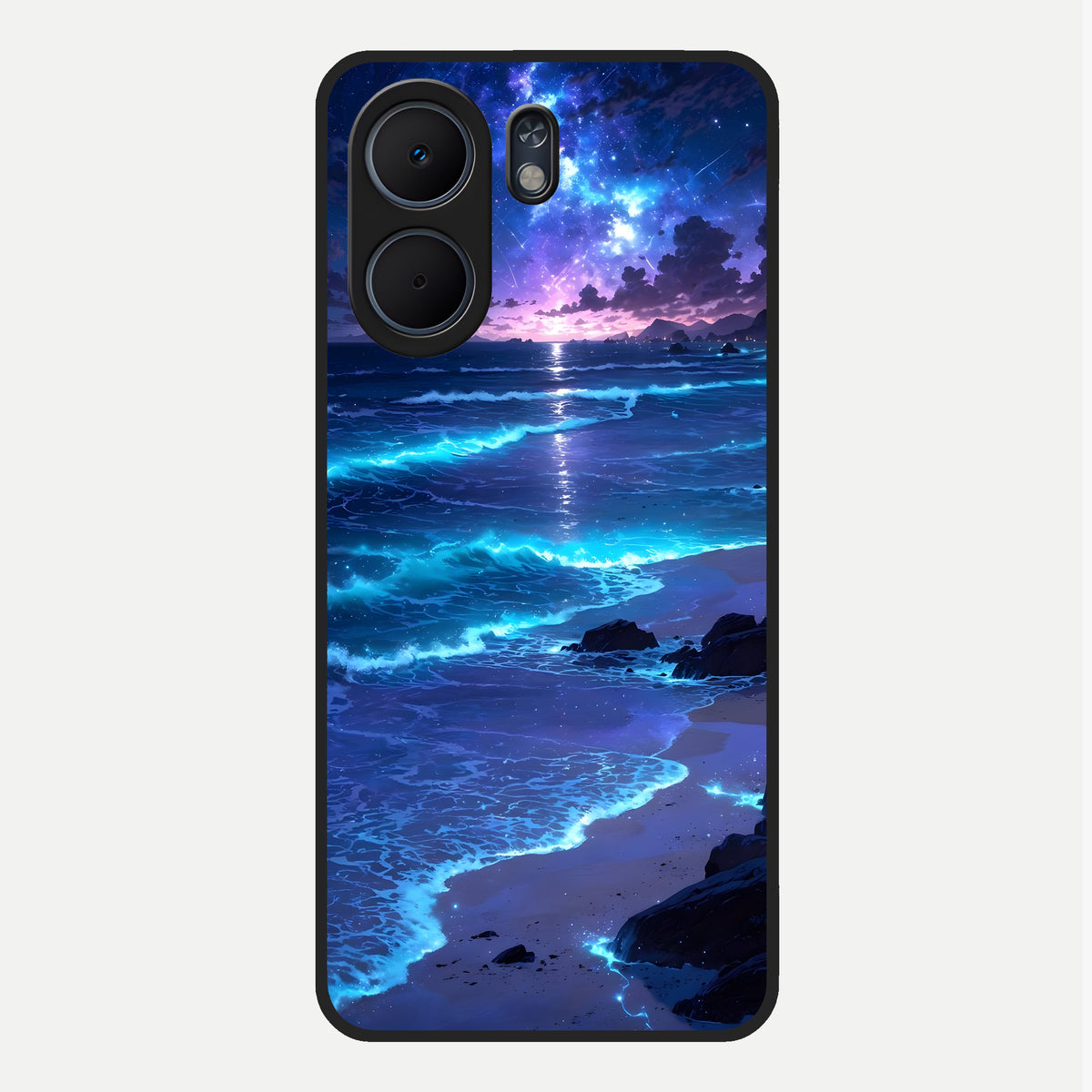  Classic Damn Look Glass Case For Oppo A5x 5G back cover – full design glossy printed glass finish