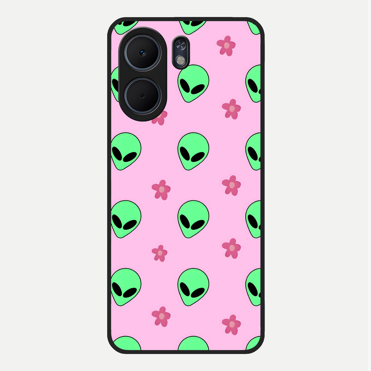  Cosmic Cute Crush Glass Case For Oppo A5x 5G back cover – full design glossy printed glass finish