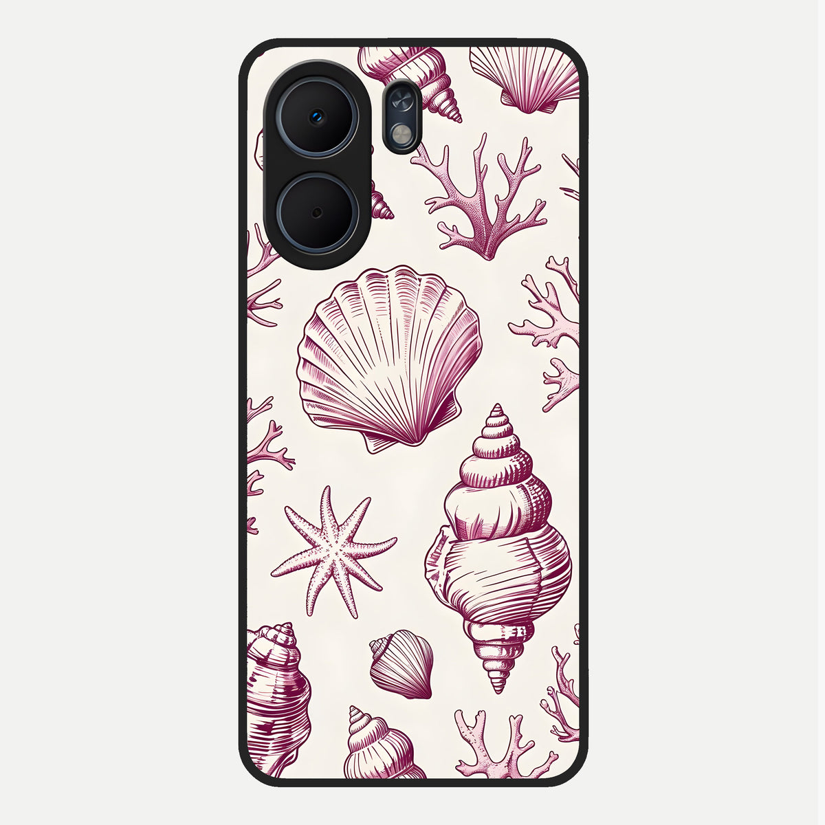  Pink Power Sparks Glass Case For Oppo A5x 5G back cover – full design glossy printed glass finish