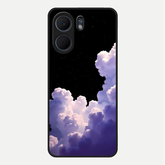  Starlit Night Whispers Glass Case For Oppo A5x 5G back cover – full design glossy printed glass finish