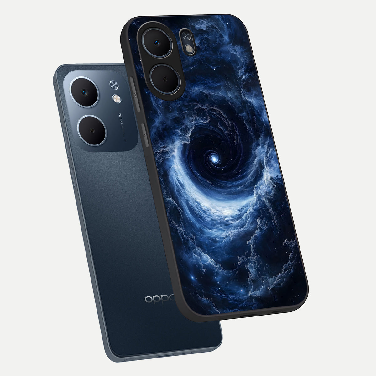  Stunning Galaxy phone case For Oppo A5x 5G showing premium glass back cover with detailed artwork
