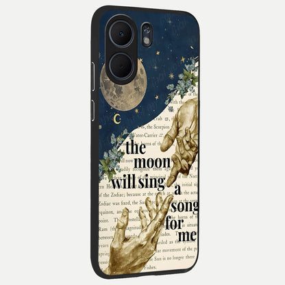  Aesthetic Divine back cover For Oppo A5x 5G slim fit glass case with vibrant aesthetic design