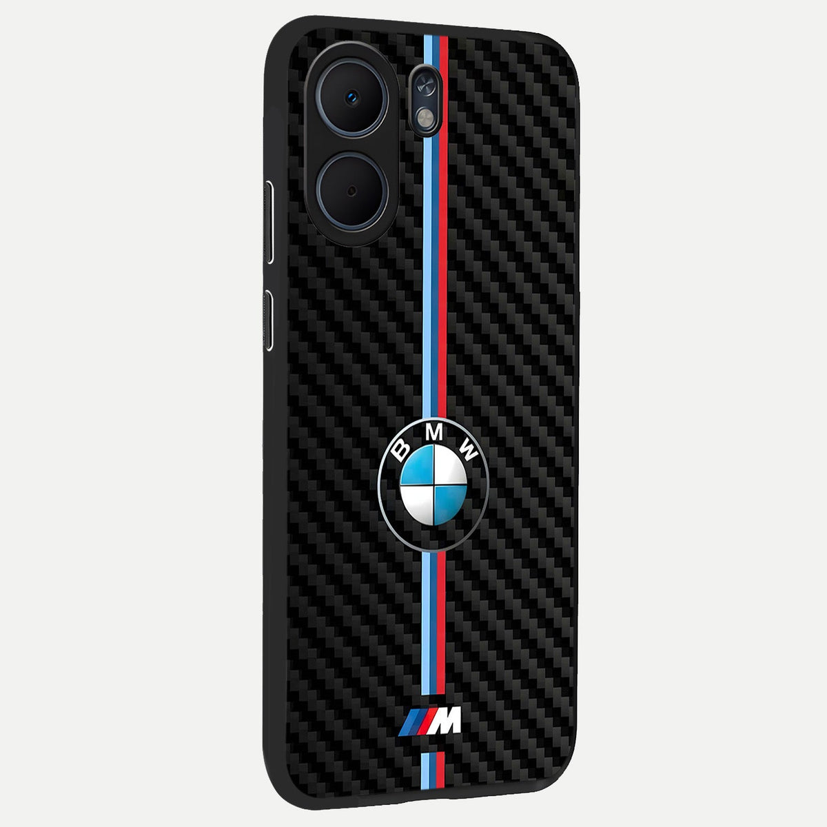  BMW Pattern back cover For Oppo A5x 5G slim fit glass case with vibrant aesthetic design