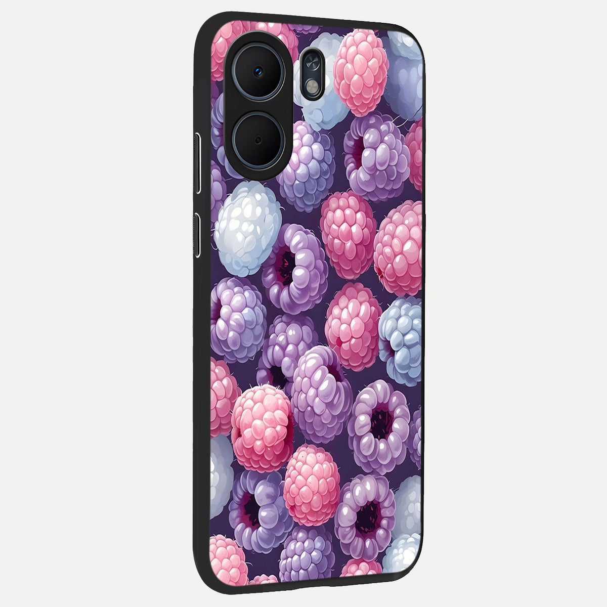  Berry Candy Pop back cover For Oppo A5x 5G slim fit glass case with vibrant aesthetic design
