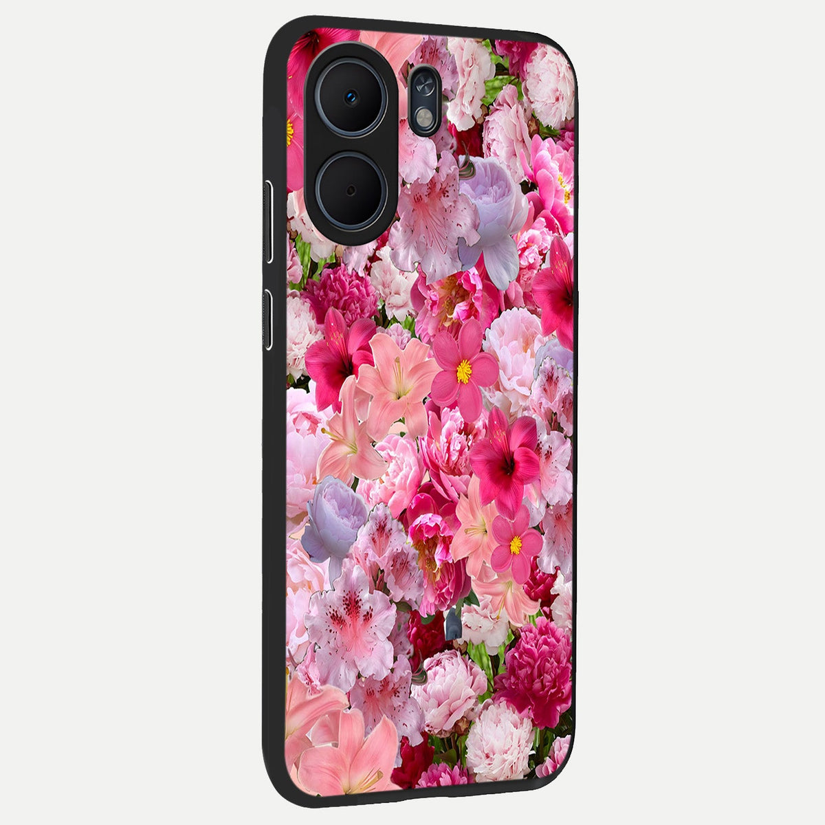  Bloom Crush Fantasy back cover For Oppo A5x 5G slim fit glass case with vibrant aesthetic design