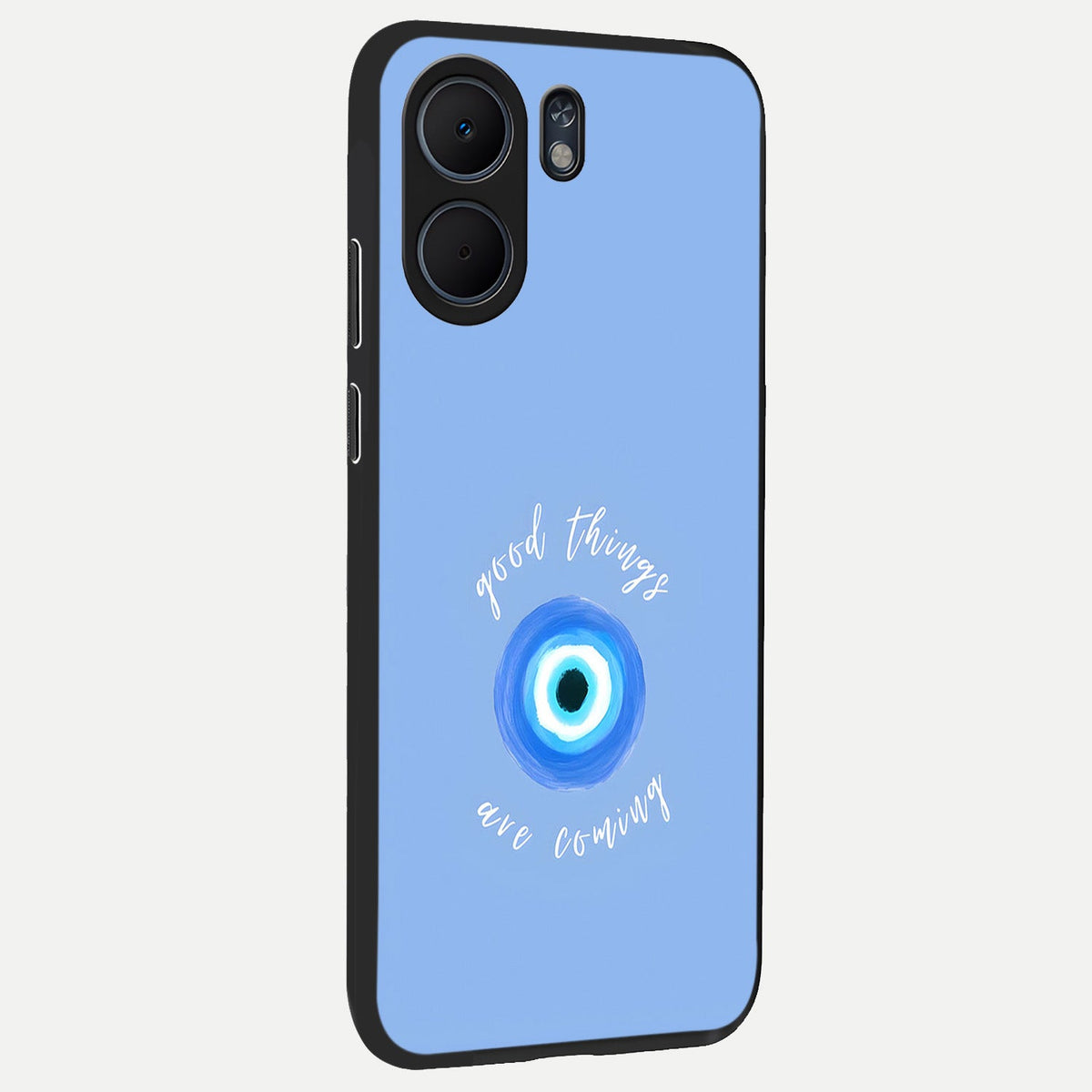  Bright Future Ahead back cover For Oppo A5x 5G slim fit glass case with vibrant aesthetic design