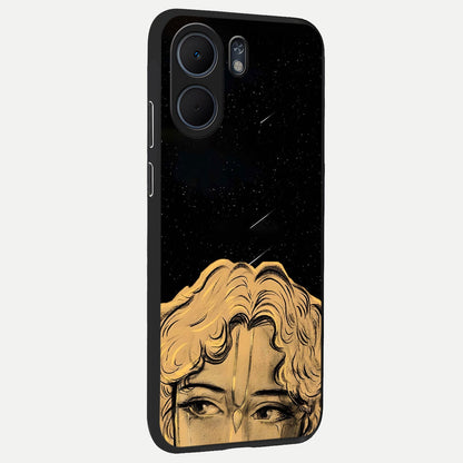  Celestial Gods Plan back cover For Oppo A5x 5G slim fit glass case with vibrant aesthetic design