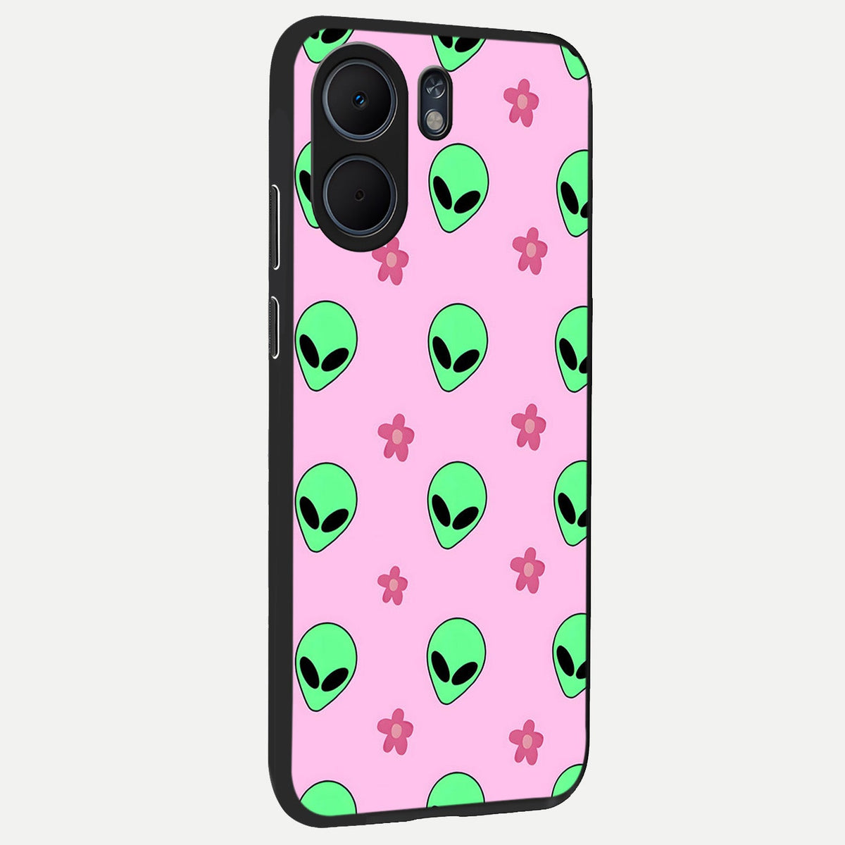 Cosmic Cute Crush back cover For Oppo A5x 5G slim fit glass case with vibrant aesthetic design