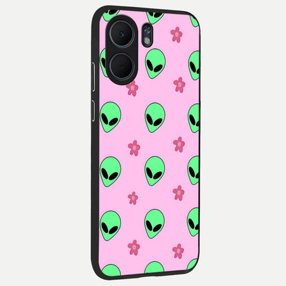  Cosmic Cute Crush back cover For Oppo A5x 5G slim fit glass case with vibrant aesthetic design