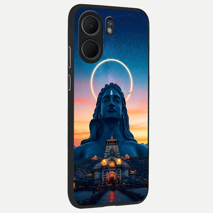 Eternal Shiva Aura back cover For Oppo A5x 5G slim fit glass case with vibrant aesthetic design