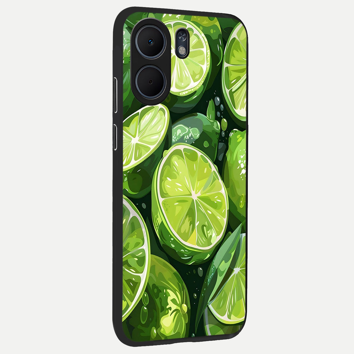  Green Kawasaki back cover For Oppo A5x 5G slim fit glass case with vibrant aesthetic design